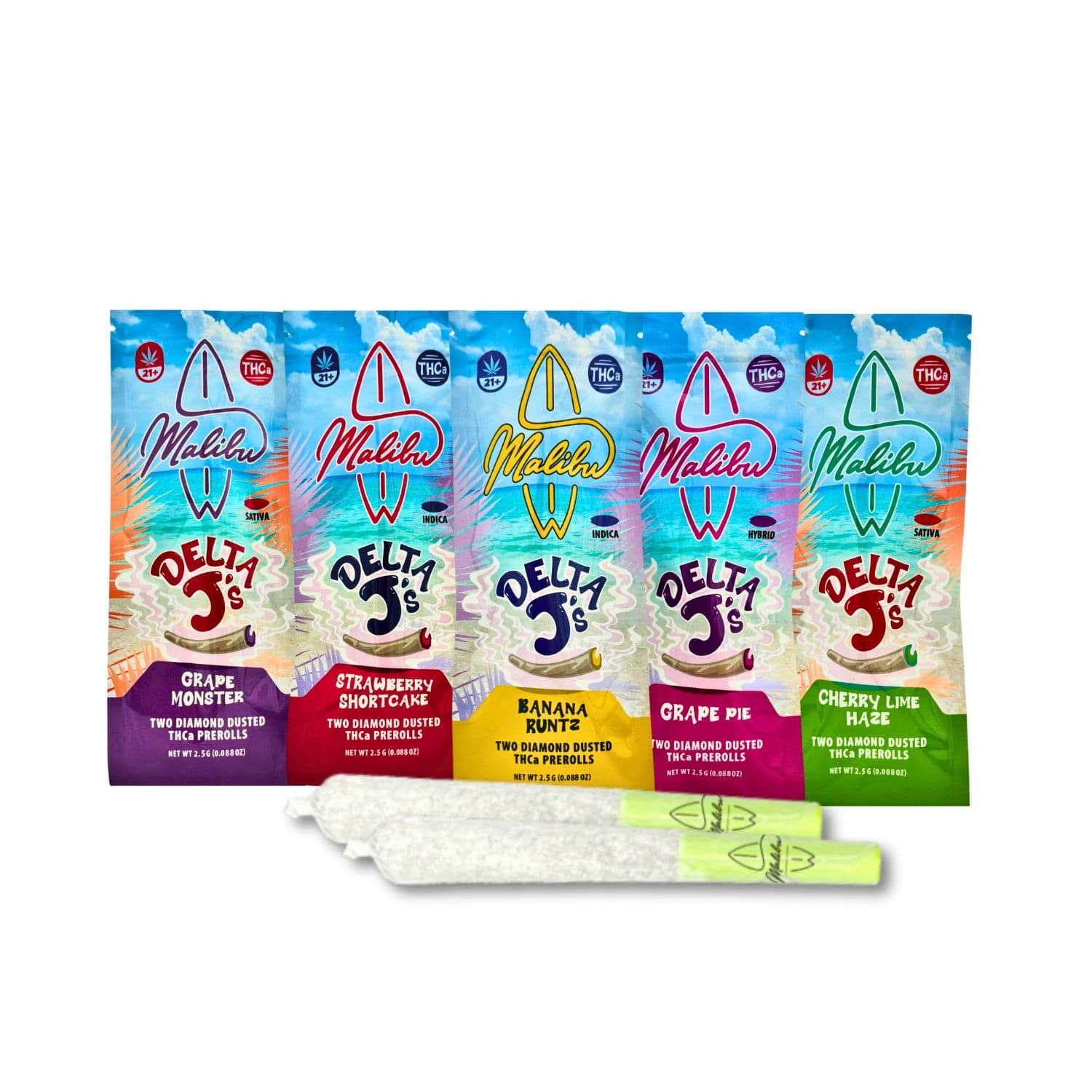 Malibu Delta J 2-Pack 2.5G (Case)